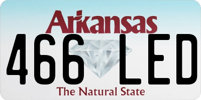 AR license plate 466LED