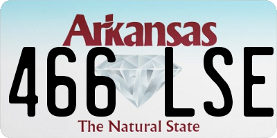 AR license plate 466LSE