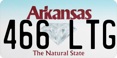 AR license plate 466LTG