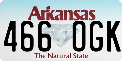 AR license plate 466OGK