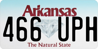 AR license plate 466UPH