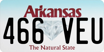 AR license plate 466VEU