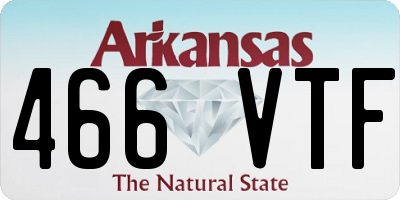 AR license plate 466VTF