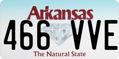 AR license plate 466VVE