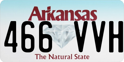 AR license plate 466VVH