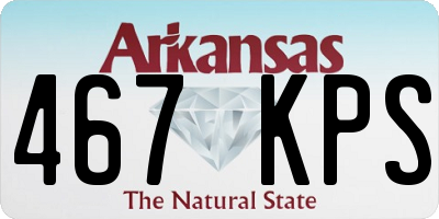 AR license plate 467KPS