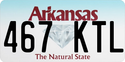 AR license plate 467KTL