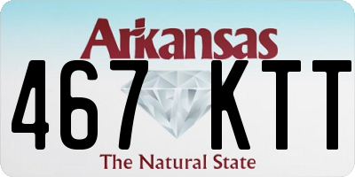 AR license plate 467KTT
