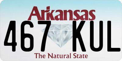 AR license plate 467KUL