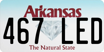 AR license plate 467LED