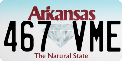 AR license plate 467VME