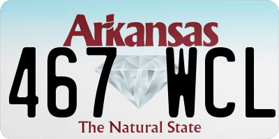 AR license plate 467WCL