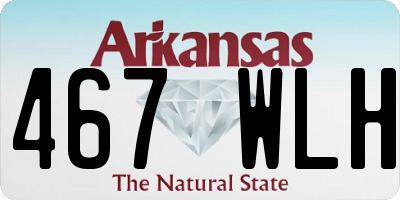 AR license plate 467WLH