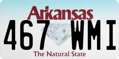 AR license plate 467WMI