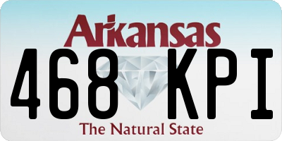 AR license plate 468KPI