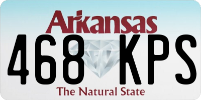 AR license plate 468KPS