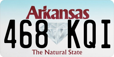 AR license plate 468KQI