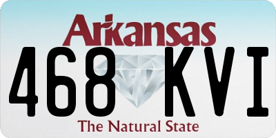 AR license plate 468KVI