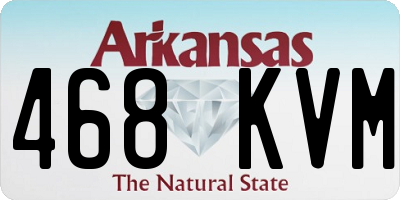 AR license plate 468KVM