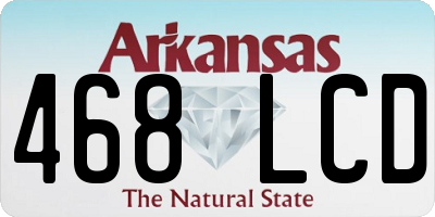 AR license plate 468LCD