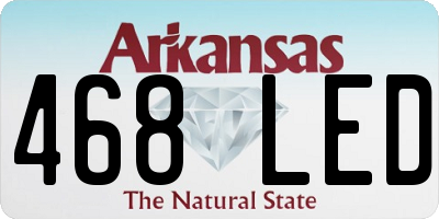 AR license plate 468LED
