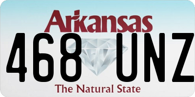 AR license plate 468UNZ
