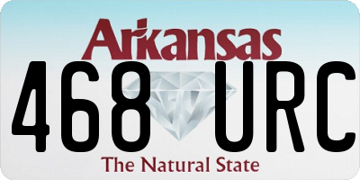 AR license plate 468URC