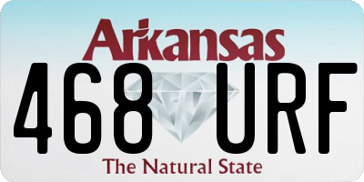 AR license plate 468URF