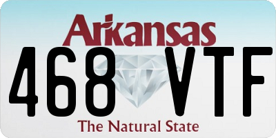 AR license plate 468VTF