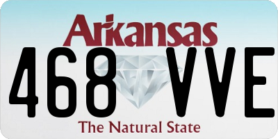 AR license plate 468VVE