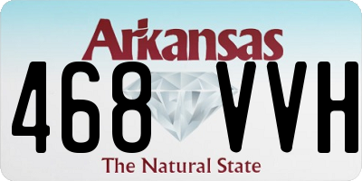 AR license plate 468VVH