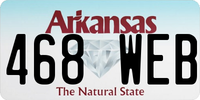 AR license plate 468WEB