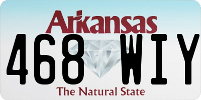 AR license plate 468WIY