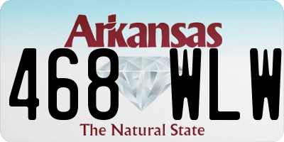 AR license plate 468WLW