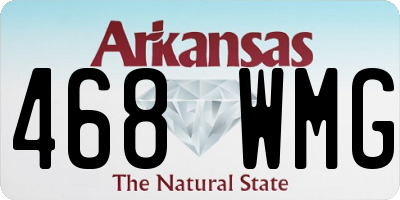 AR license plate 468WMG