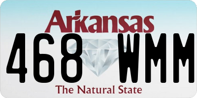 AR license plate 468WMM