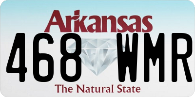 AR license plate 468WMR