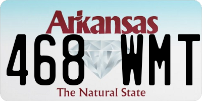 AR license plate 468WMT