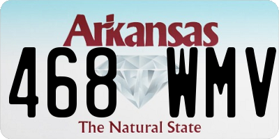 AR license plate 468WMV