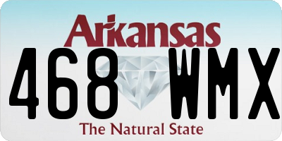 AR license plate 468WMX