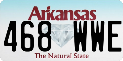 AR license plate 468WWE