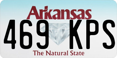 AR license plate 469KPS