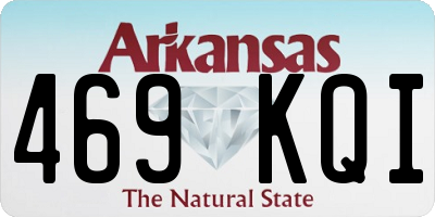 AR license plate 469KQI