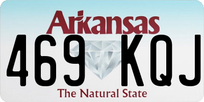 AR license plate 469KQJ