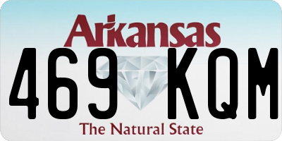 AR license plate 469KQM