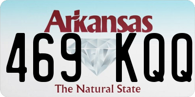 AR license plate 469KQQ