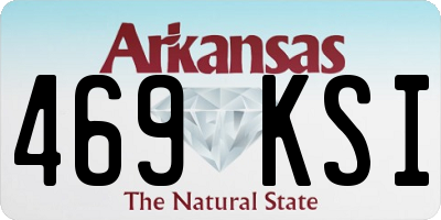 AR license plate 469KSI