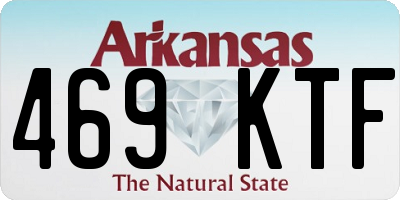 AR license plate 469KTF