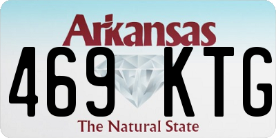 AR license plate 469KTG
