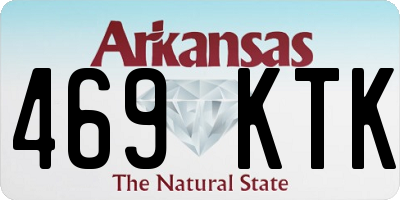 AR license plate 469KTK